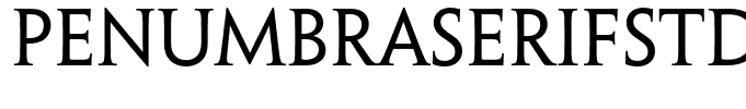 PenumbraSerifStd-Regular