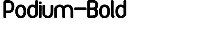 Podium-Bold