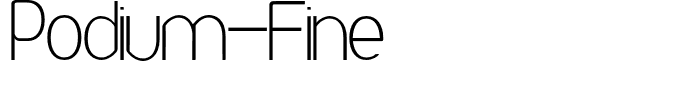 Podium-Fine