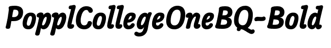 PopplCollegeOneBQ-Bold