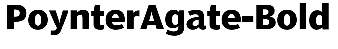 PoynterAgate-Bold