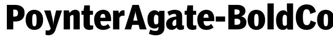 PoynterAgate-BoldCond