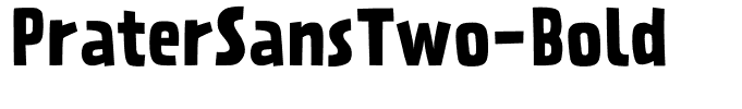PraterSansTwo-Bold