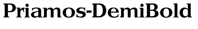 Priamos-DemiBold