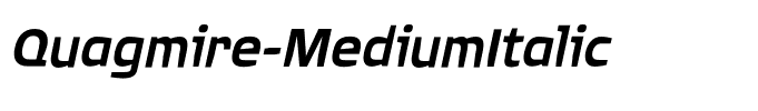 Quagmire-MediumItalic
