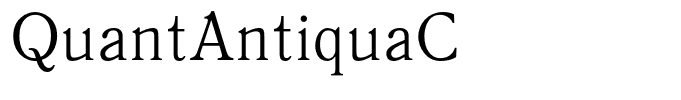 QuantAntiquaC
