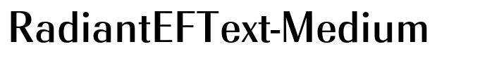 RadiantEFText-Medium