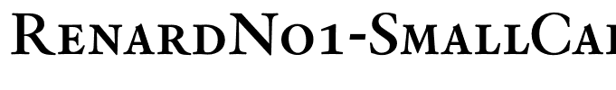 RenardNo1-SmallCaps
