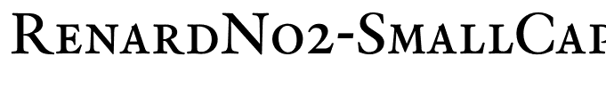 RenardNo2-SmallCaps