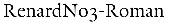 RenardNo3-Roman