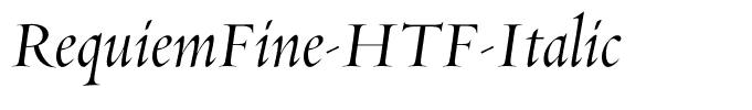 RequiemFine-HTF-Italic