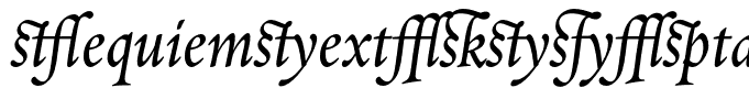 RequiemText-HTF-ItalicLigs