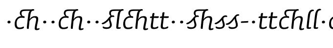SaunaLigatures-ItalicSwash