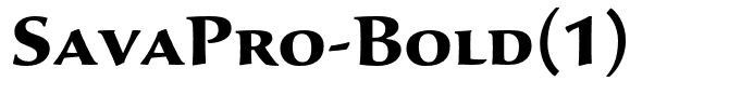 SavaPro-Bold(1)