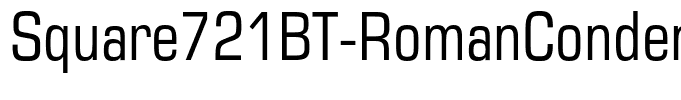 Square721BT-RomanCondensed