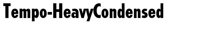 Tempo-HeavyCondensed