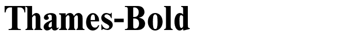 Thames-Bold