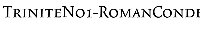 TriniteNo1-RomanCondensedExp