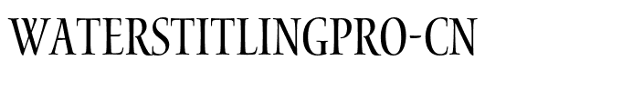 WatersTitlingPro-Cn