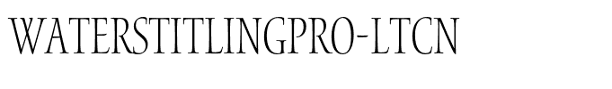 WatersTitlingPro-LtCn
