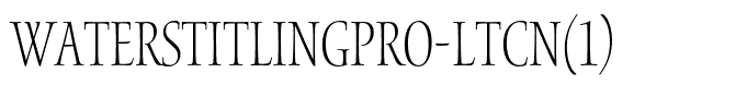 WatersTitlingPro-LtCn(1)