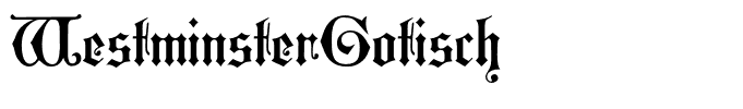WestminsterGotisch