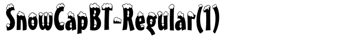 SnowCapBT-Regular(1)