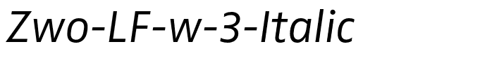 Zwo-LF-w-3-Italic