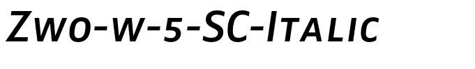 Zwo-w-5-SC-Italic