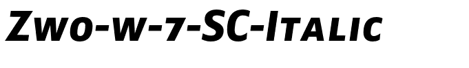 Zwo-w-7-SC-Italic