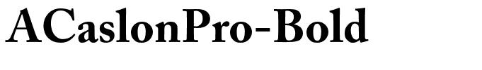 ACaslonPro-Bold