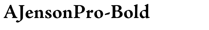 AJensonPro-Bold