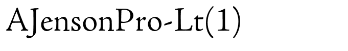 AJensonPro-Lt(1)