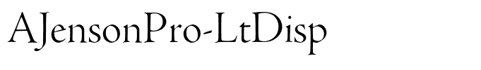 AJensonPro-LtDisp