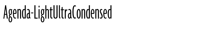 Agenda-LightUltraCondensed