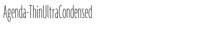 Agenda-ThinUltraCondensed