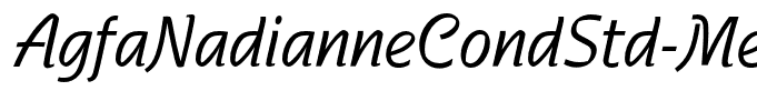 AgfaNadianneCondStd-Medium