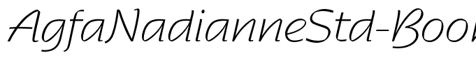 AgfaNadianneStd-Book