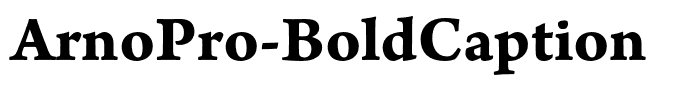 ArnoPro-BoldCaption