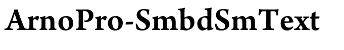 ArnoPro-SmbdSmText
