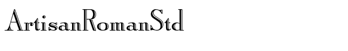 ArtisanRomanStd