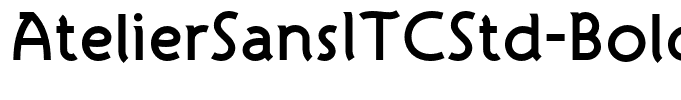 AtelierSansITCStd-Bold