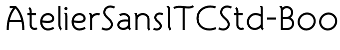 AtelierSansITCStd-Book