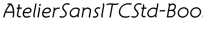 AtelierSansITCStd-BookIta