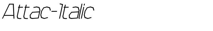 Attac-Italic