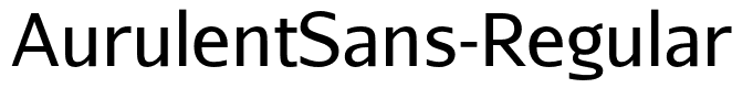 AurulentSans-Regular
