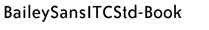 BaileySansITCStd-Book