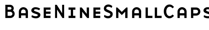 BaseNineSmallCaps