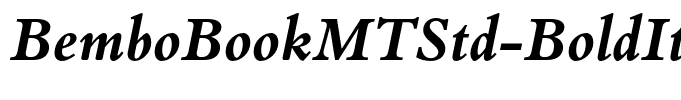 BemboBookMTStd-BoldIt