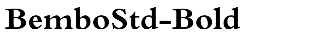 BemboStd-Bold